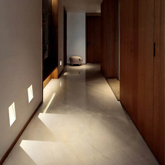 Modern Minimalist Indoor LED Recessed Stairway Light Foot Light