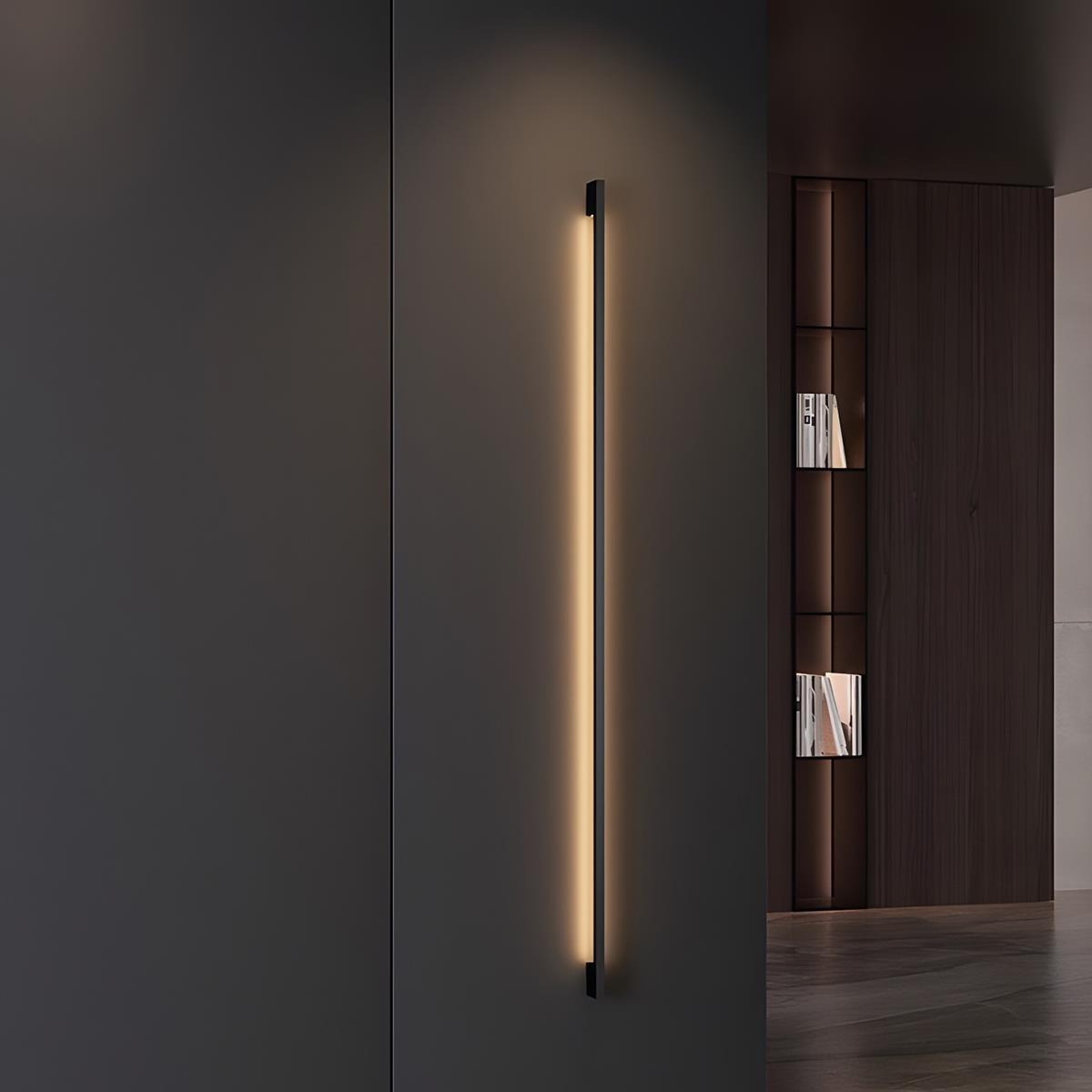 Modern Minimalist LED Strip Indoor Wall Sconces