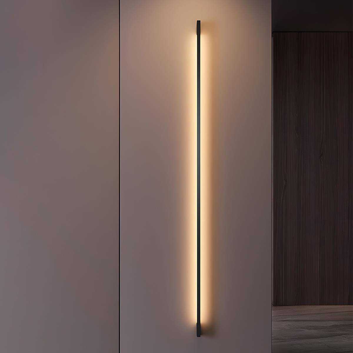 Modern Minimalist LED Strip Indoor Wall Sconces