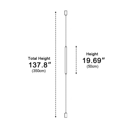 Modern Minimalist LED Strip Lights Linear Wall Light