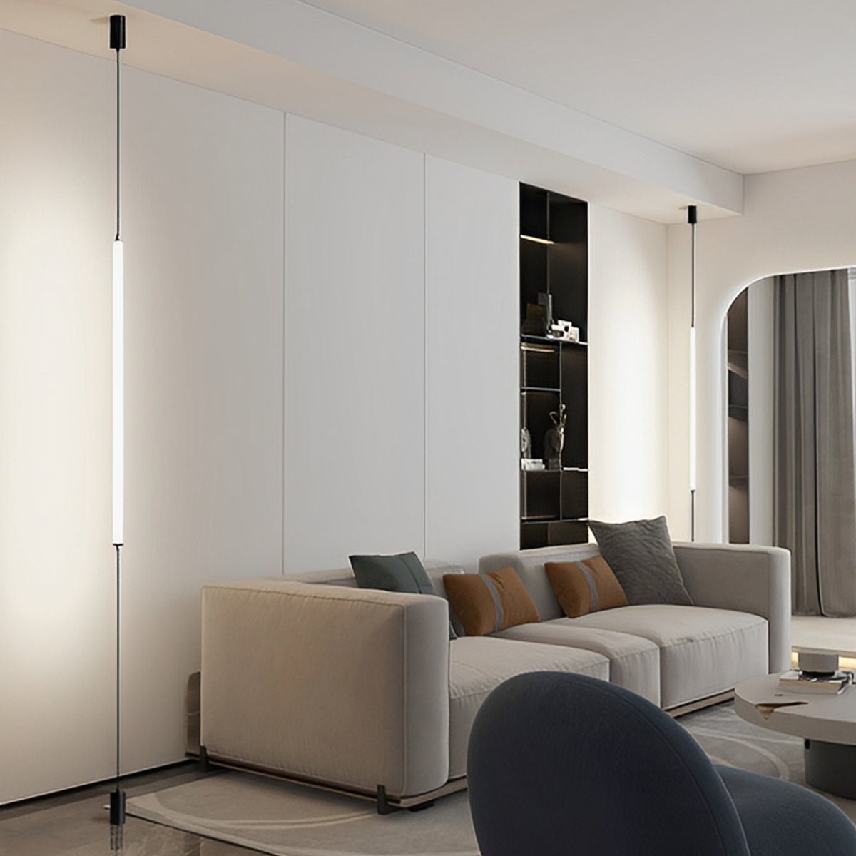 Modern Minimalist LED Strip Lights Linear Wall Light