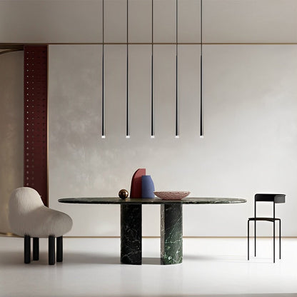 Modern Minimalist Linear Long Strip Bar LED Pendant Lights