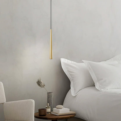 Modern Minimalist Long Strip Bar LED Pendant Lights
