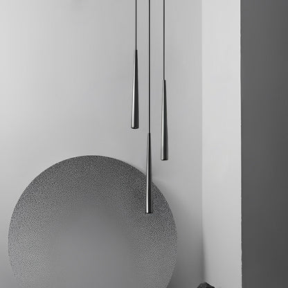 Modern Minimalist Long Strip Bar LED Pendant Lights