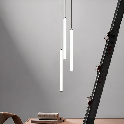 Modern Minimalist Long Strip LED Stairs Staircase Chandeliers
