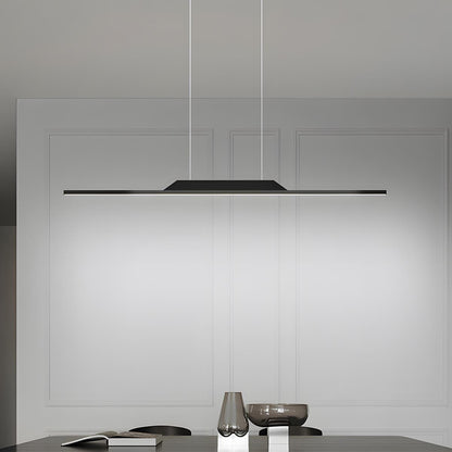 Modern Minimalist Long Strip Light LED Pendant Lights