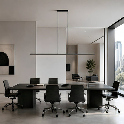 Modern Minimalist Long Strip Light Pendant Lights