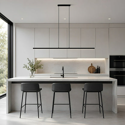Modern Minimalist Long Strip Light Pendant Lights