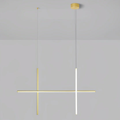 Modern Minimalist LOS Coordinates Geometric Linear LED Pendant Lights