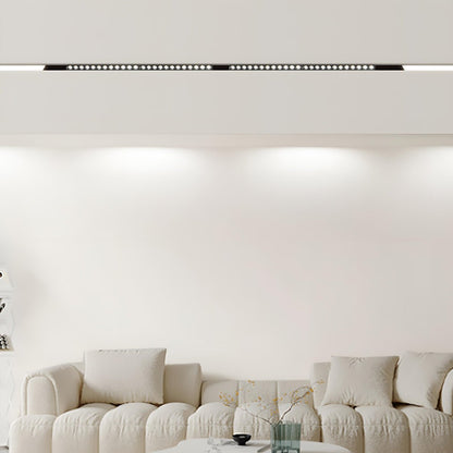 Modern Minimalist Mainless Lighting Magnetic DIY Track LED Recessed Ceiling Light