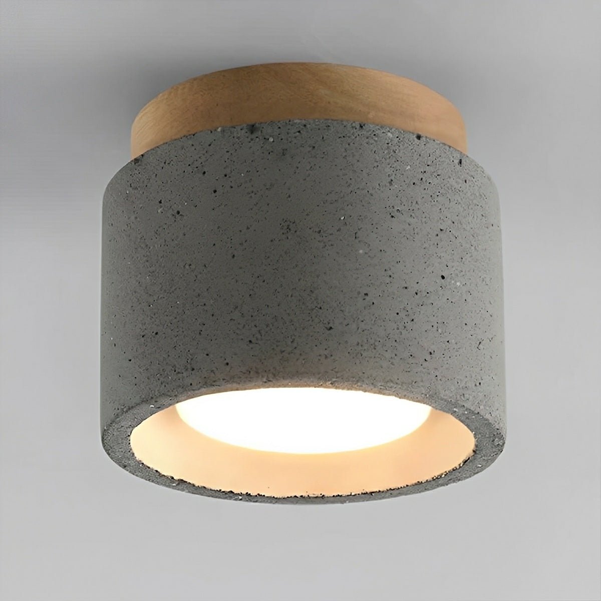 Modern Minimalist Round Concrete LED Ceiling Lights
