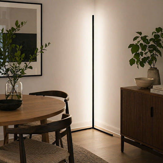 Modern Minimalist Smart LED Corner Floor Lamp Ambient Lightning
