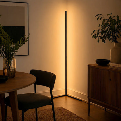 Modern Minimalist Smart LED Corner Floor Lamp Ambient Lightning