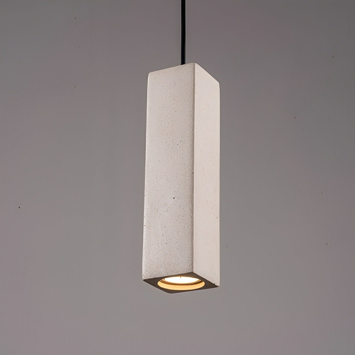 Modern Minimalist Square Concrete LED Pendant Lights
