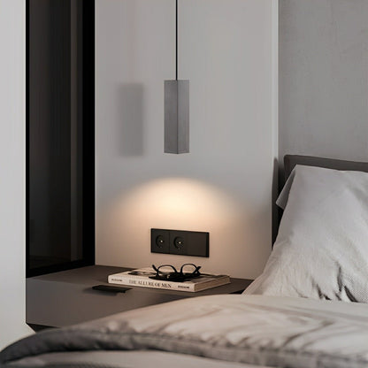 Modern Minimalist Square Concrete LED Pendant Lights