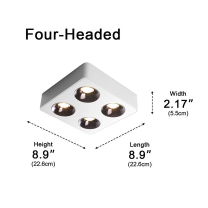 Modern Minimalist Square LED Indoor Ceiling Spot Light