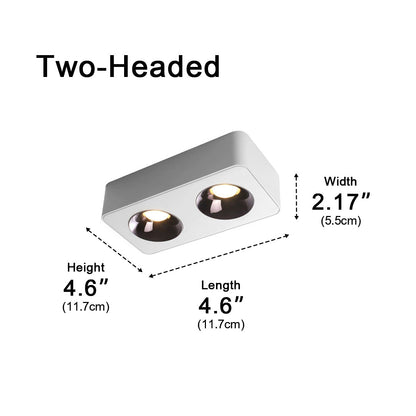 Modern Minimalist Square LED Indoor Ceiling Spot Light