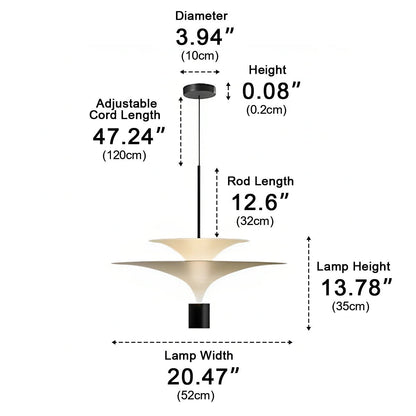 Modern Minimalist UFO LED Pendant Light