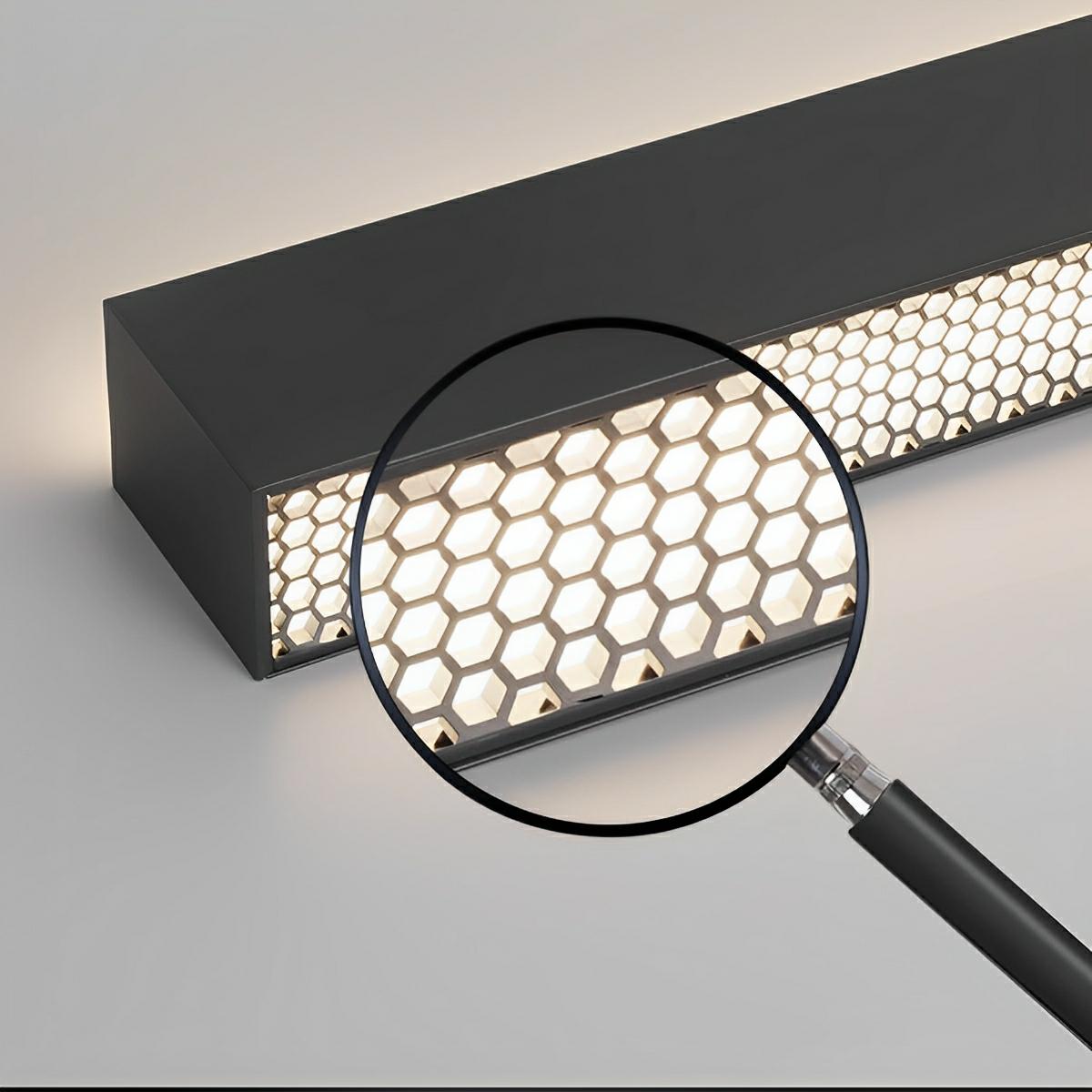 Minimalist Up&Down Linear LED Strip Office Suspended Pendant Lights