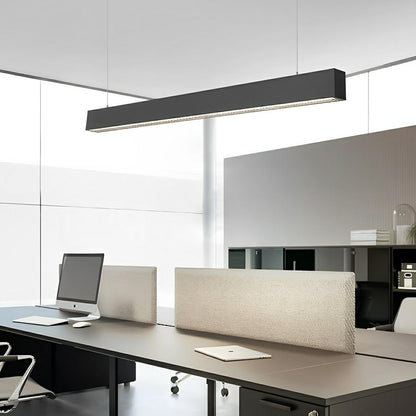 Minimalist Up&Down Linear LED Strip Office Suspended Pendant Lights