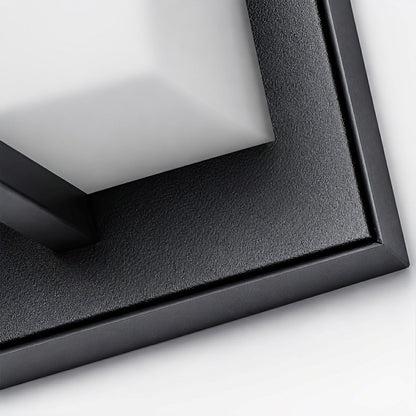 Modern Minimalist Waterproof Rectangular LED Outdoor Wall Light