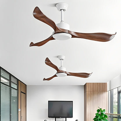 Modern Minimalist Wing-inspired Blade DC Motor Reverse Ceiling Fan