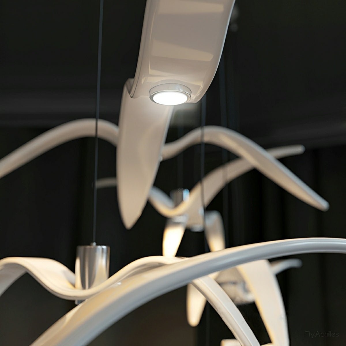 Modern Coastal Outdoor Waterproof Seagull Bird Pendant Lights