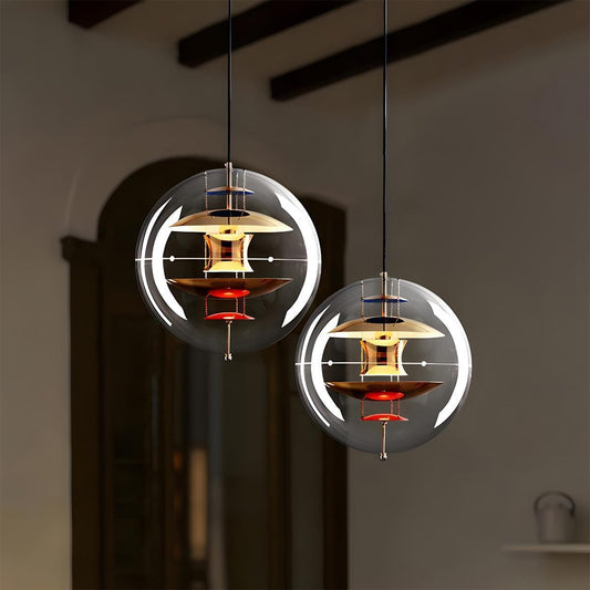 Dimmable Modern Planet Globe Bar LED Pendant Lights