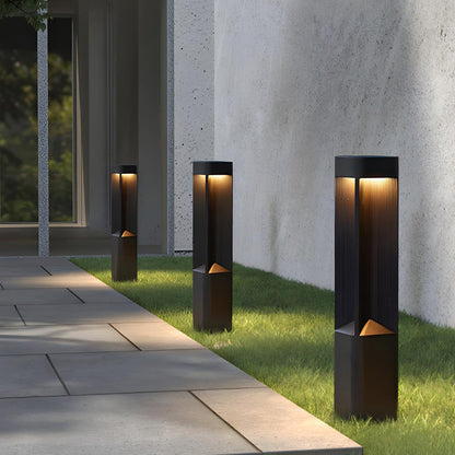 Modern Rectangular LED Outdoor Landscape Lighting