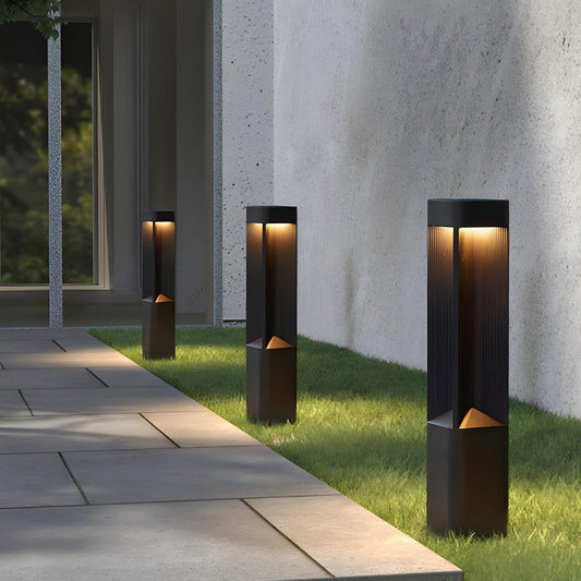 Modern Rectangular LED Outdoor Landscape Lighting