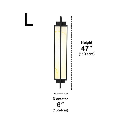 Modern Waterproof Rectangular LED Outdoor Wall Light Sconce