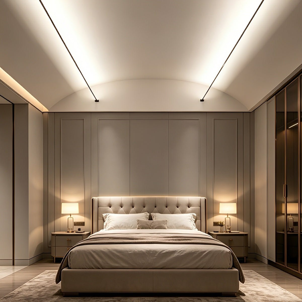 Modern Rotatable LED Strip Lights Linear Light