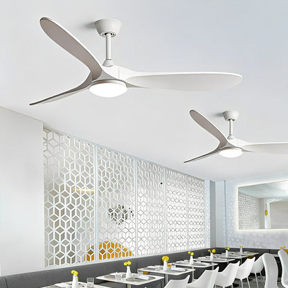 Modern Scandinavian Minimalist DC Motor Reverse Ceiling Fan Light