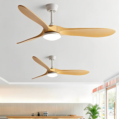 Modern Scandinavian Minimalist DC Motor Reverse Ceiling Fan Light
