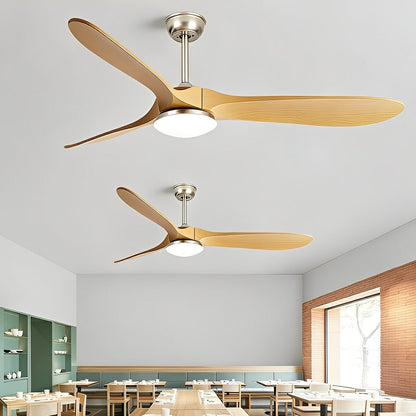 Modern Scandinavian Minimalist DC Motor Reverse Ceiling Fan Light