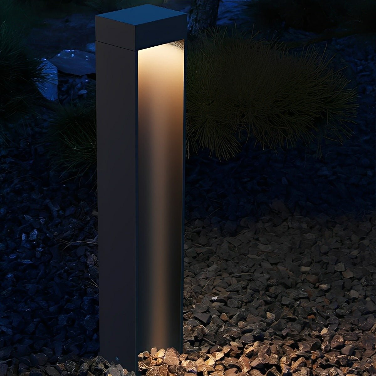 Modern Slim Rectangular LED Outdoor Pathway Lights