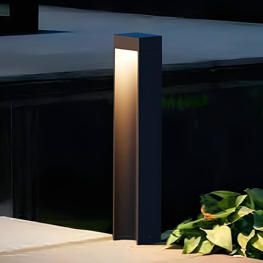 Modern Slim Rectangular LED Outdoor Pathway Lights