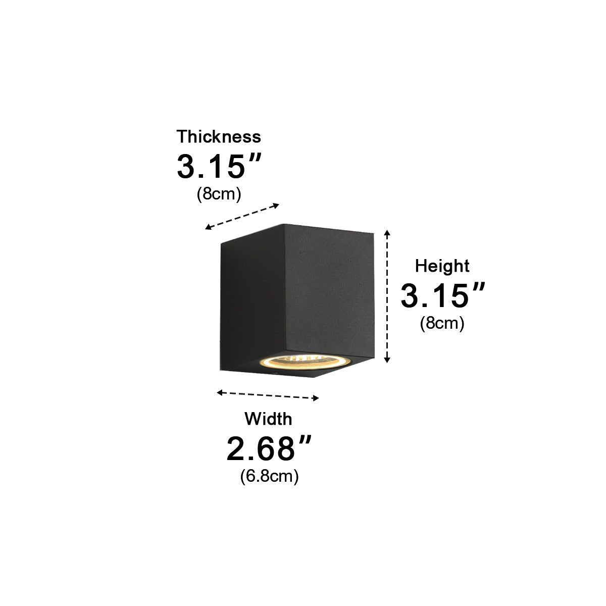 Modern Waterproof LED Outdoor Wall Washer Light