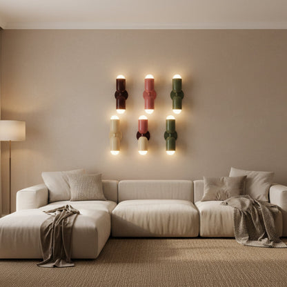 Modern Dual-Bulb Indoor Wall Lamp