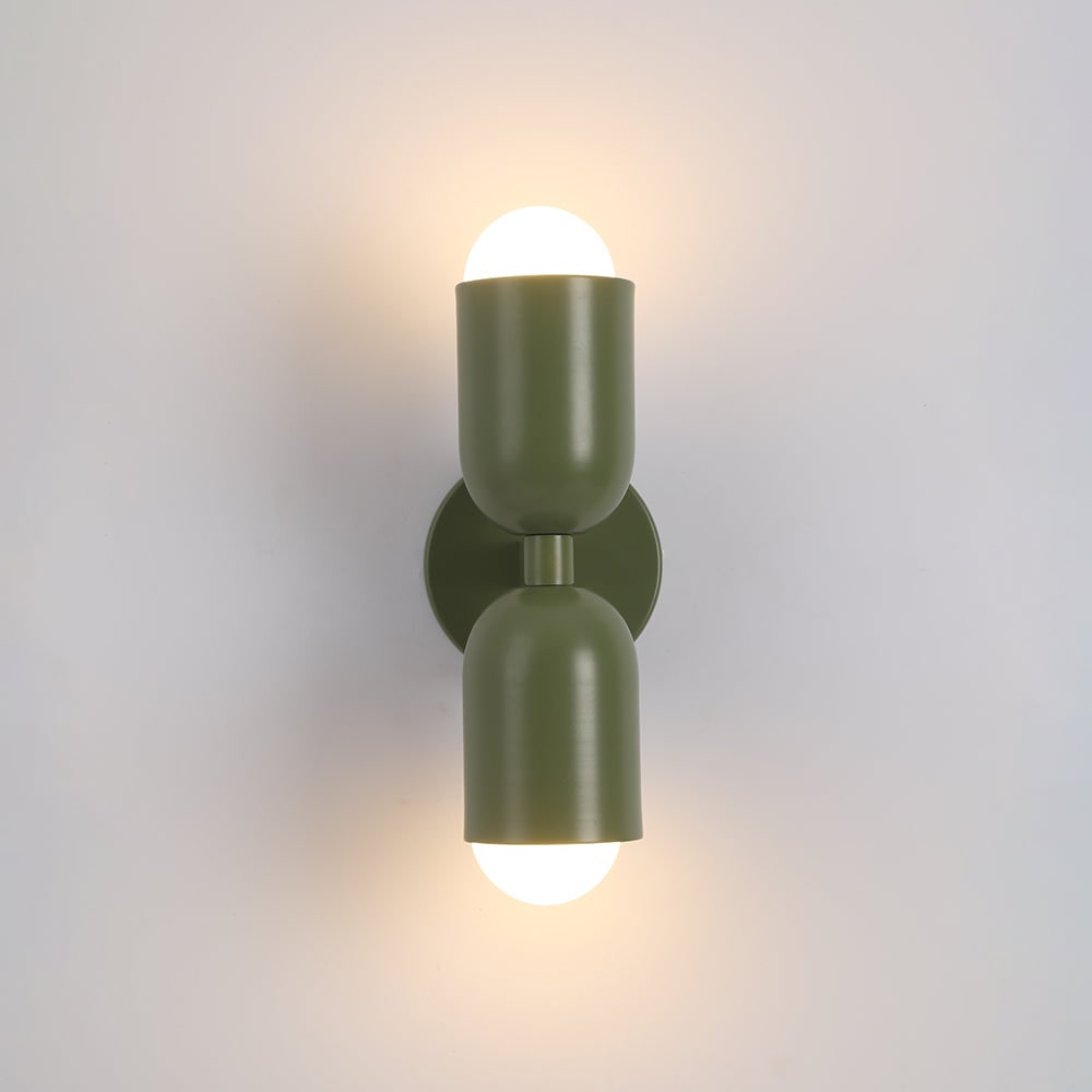 Modern Dual-Bulb Indoor Wall Lamp