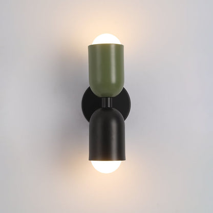 Modern Dual-Bulb Indoor Wall Lamp