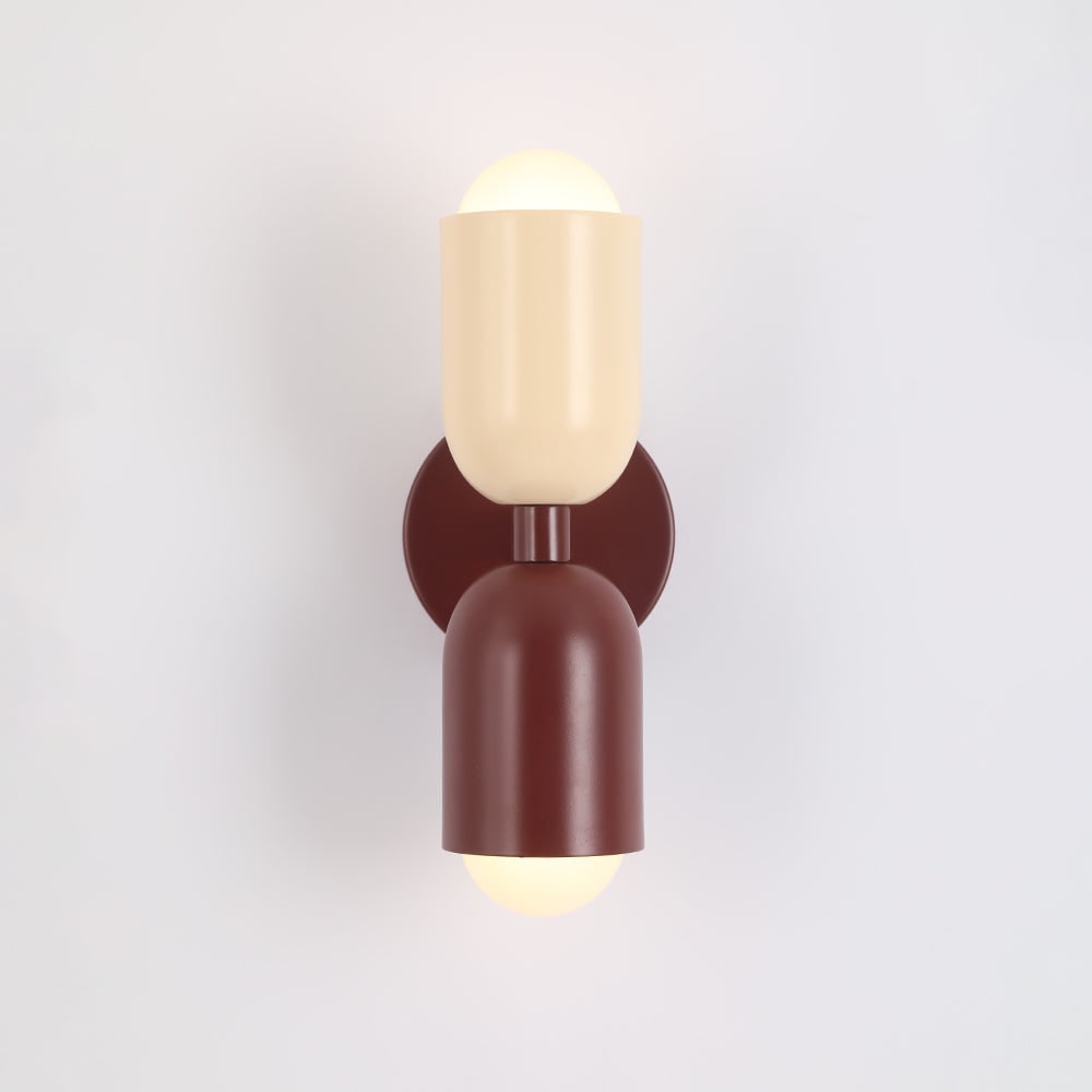 Modern Dual-Bulb Indoor Wall Lamp