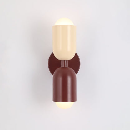 Modern Dual-Bulb Indoor Wall Lamp