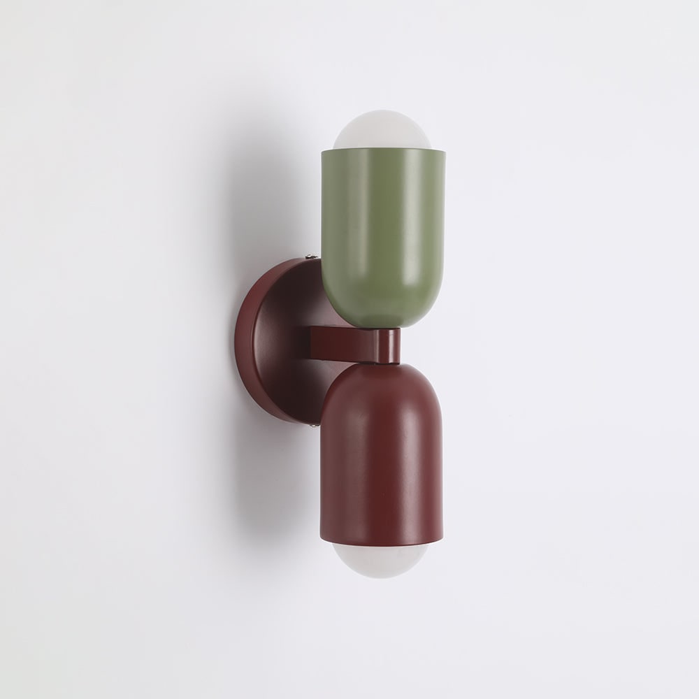 Modern Dual-Bulb Indoor Wall Lamp