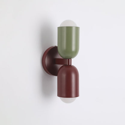 Modern Dual-Bulb Indoor Wall Lamp