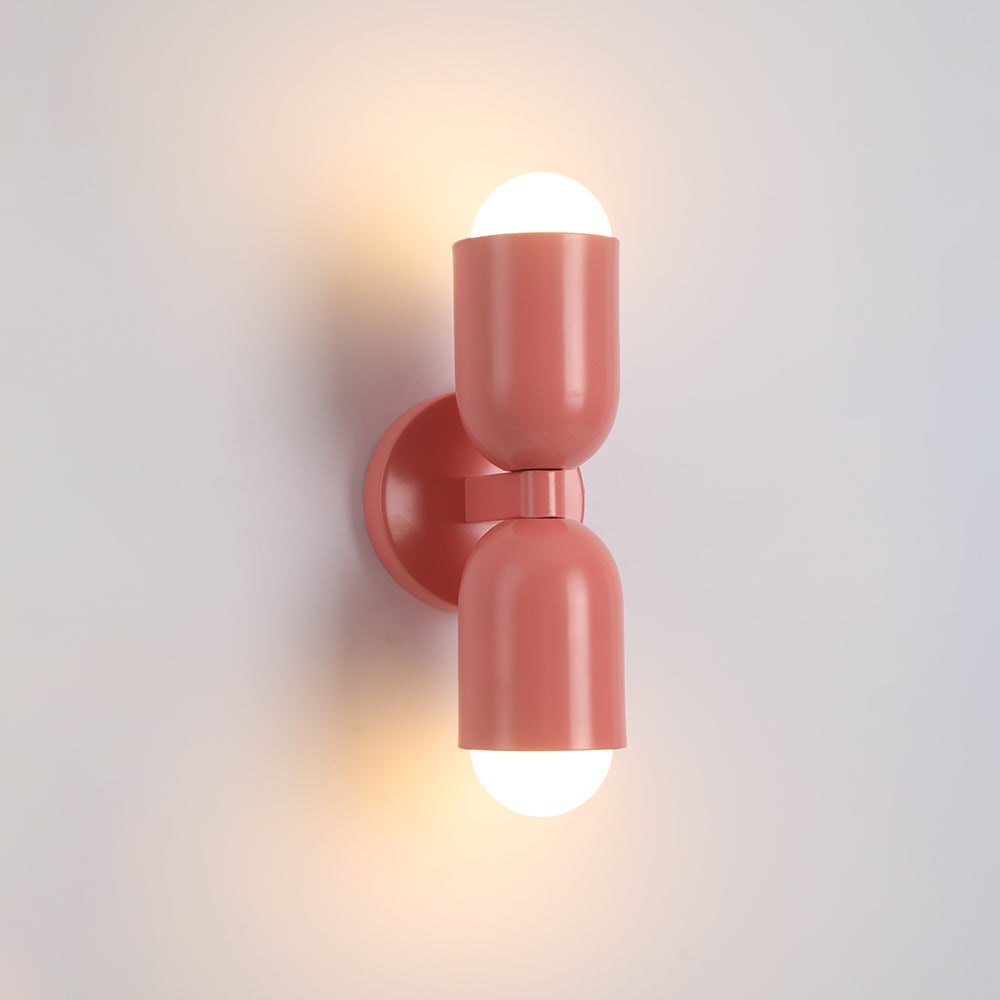 Modern Dual-Bulb Indoor Wall Lamp