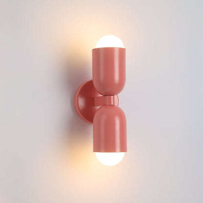 Modern Dual-Bulb Indoor Wall Lamp