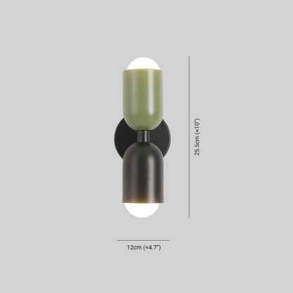 Modern Dual-Bulb Indoor Wall Lamp