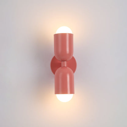 Modern Dual-Bulb Indoor Wall Lamp