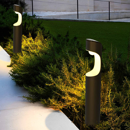 Modern Waterproof Geometric Outdoor LED Landscape Path Lights